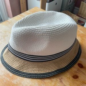 ⚡️2/$20 FAIRWEATHER women’s vintage woven summer beach hat fedora / bucket hat